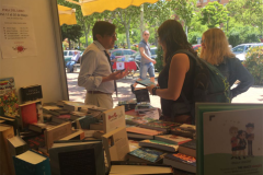 Firma en la Feria del Libro de Tres Cantos