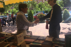 Firma en la Feria del Libro de Tres Cantos