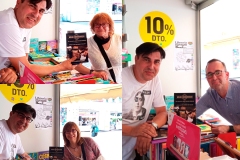 Firma de José Carlos Bermejo. Feria del Libro  de Valladolid. 2022