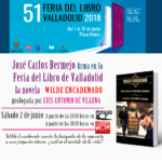 Firma ejemplares de Wilde Encadenado en la Feria del libro de Valladolid 2018
