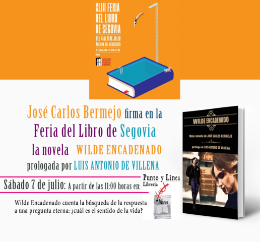 Cartel Feria del Libro de Segovia 2018