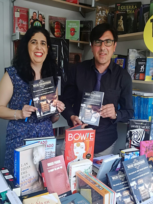 Firma de la novela Wilde Encadenado en la Feria del Libro de Valladolid. 2018