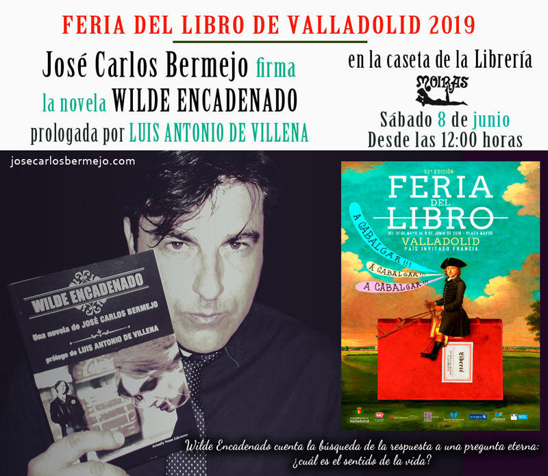 Wilde Encadenado en la feria libro Valladolid 2019