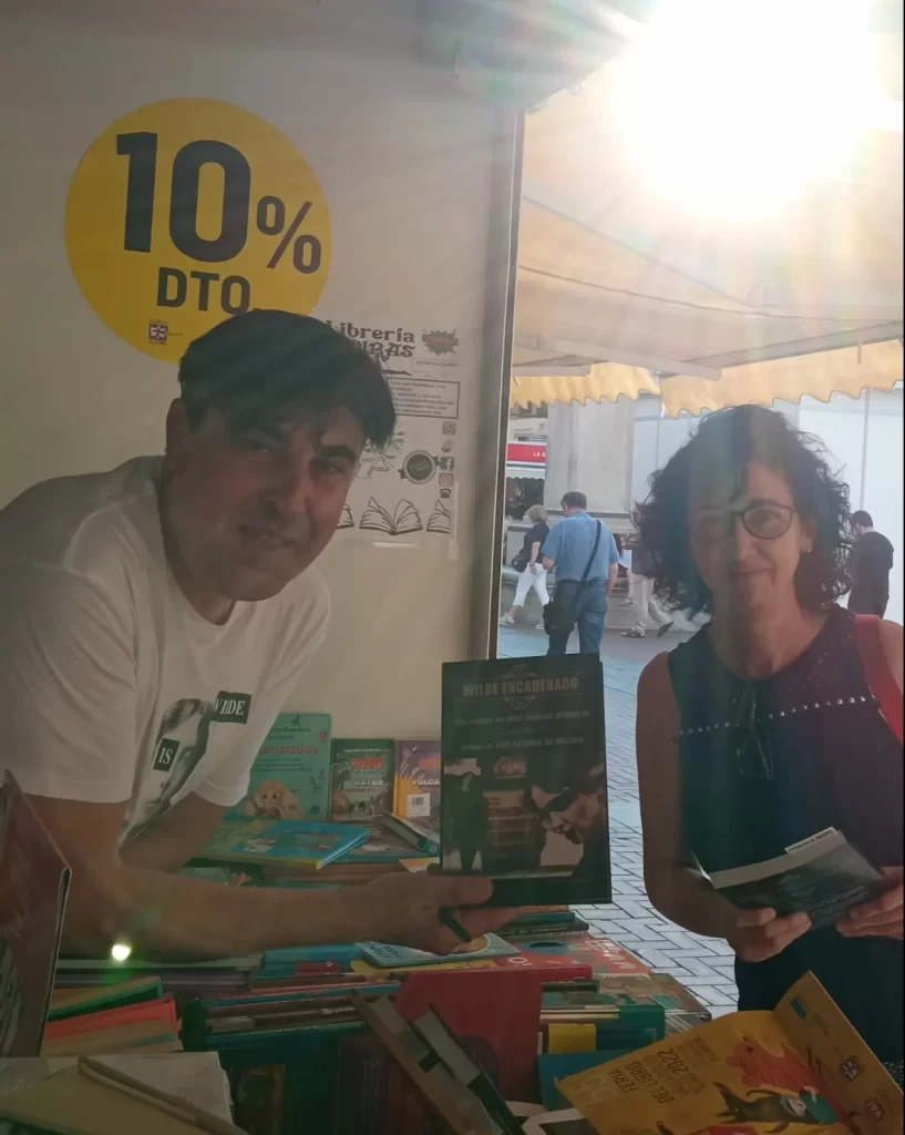 Asi fue la Feria del Libro 2022. Feria del Libro Valladolid 2022. Wilde Encadenado.