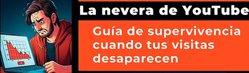 Portada del libro Libro La nevera de YouTube de José Carlos Bermejo.